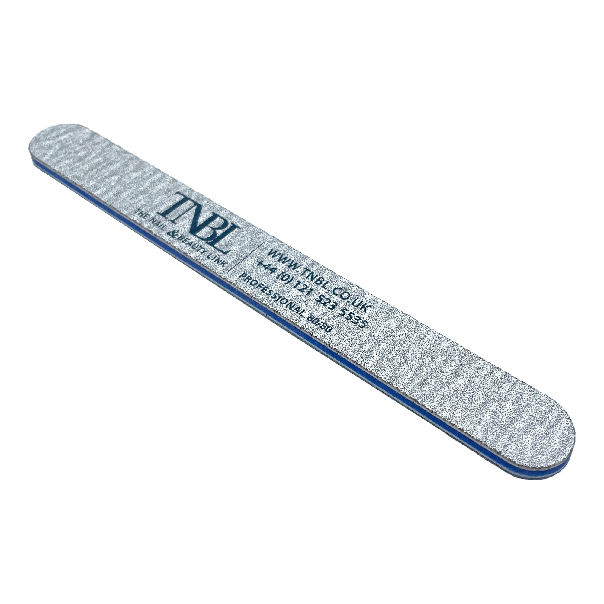TNBL Nail File Professional - 80/80 Round Zebra