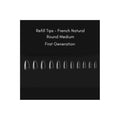 Refill Tips - French Natural Round Medium First Generation