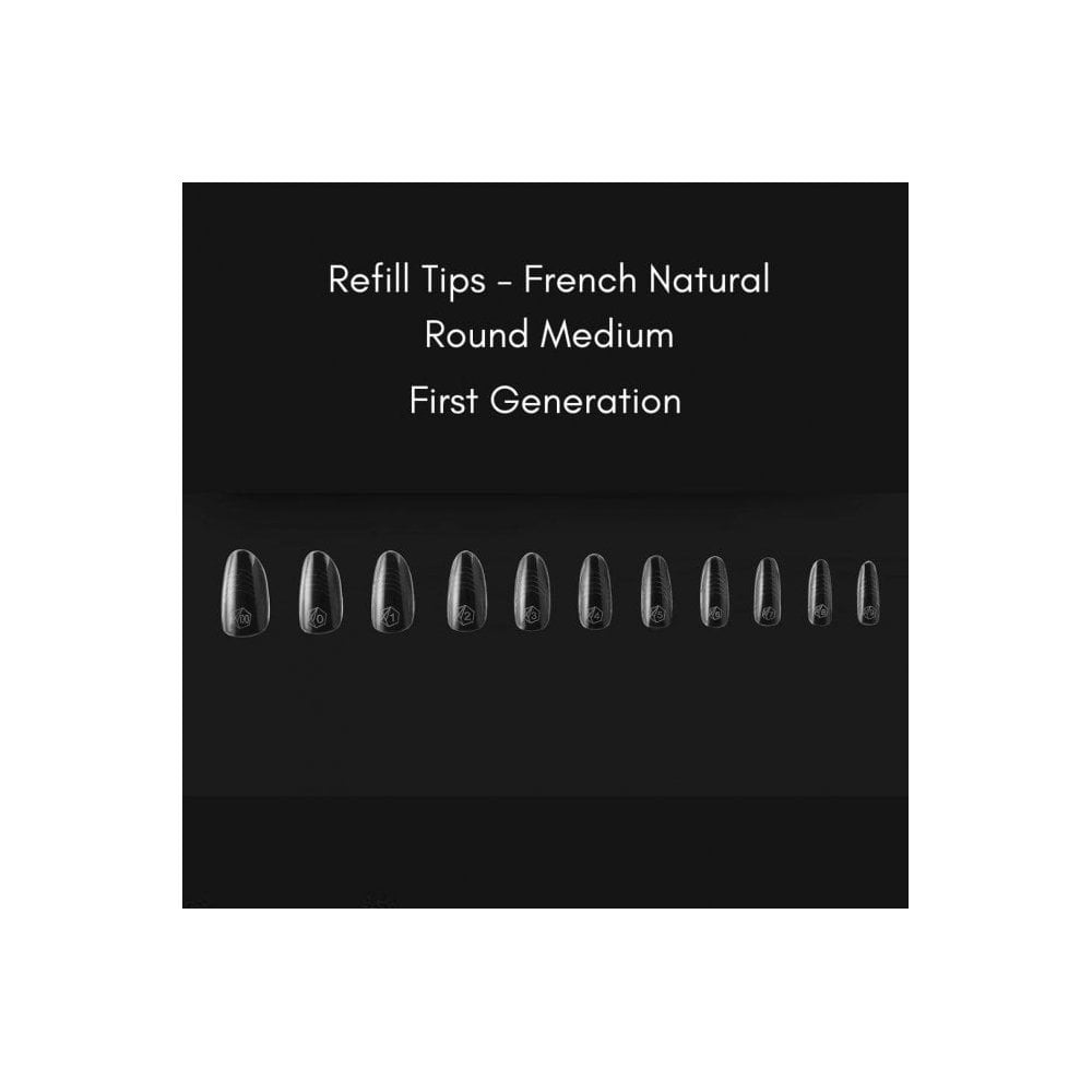 Refill Tips - French Natural Round Medium First Generation