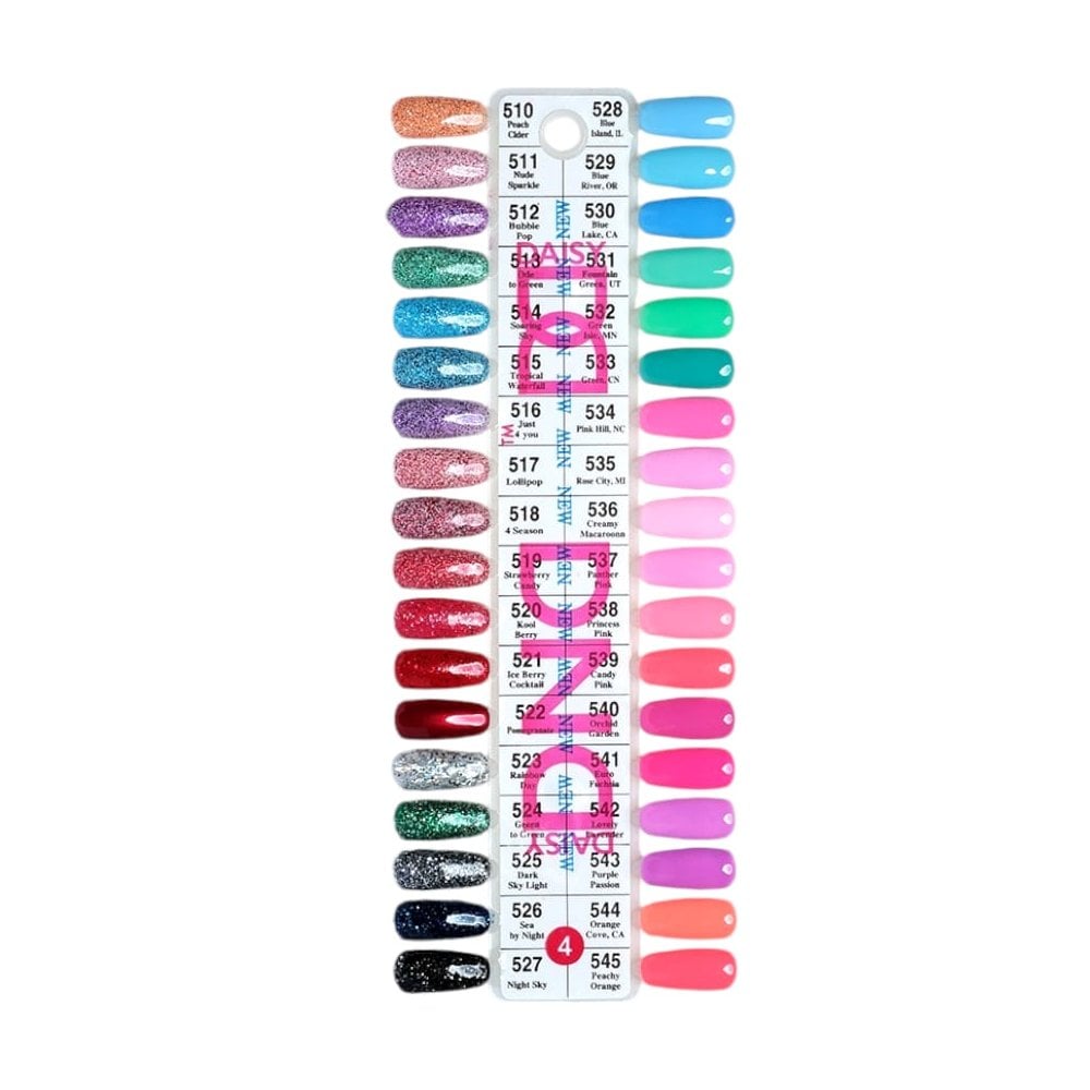 DND DAISY Duo Color Swatches Single (510-545)