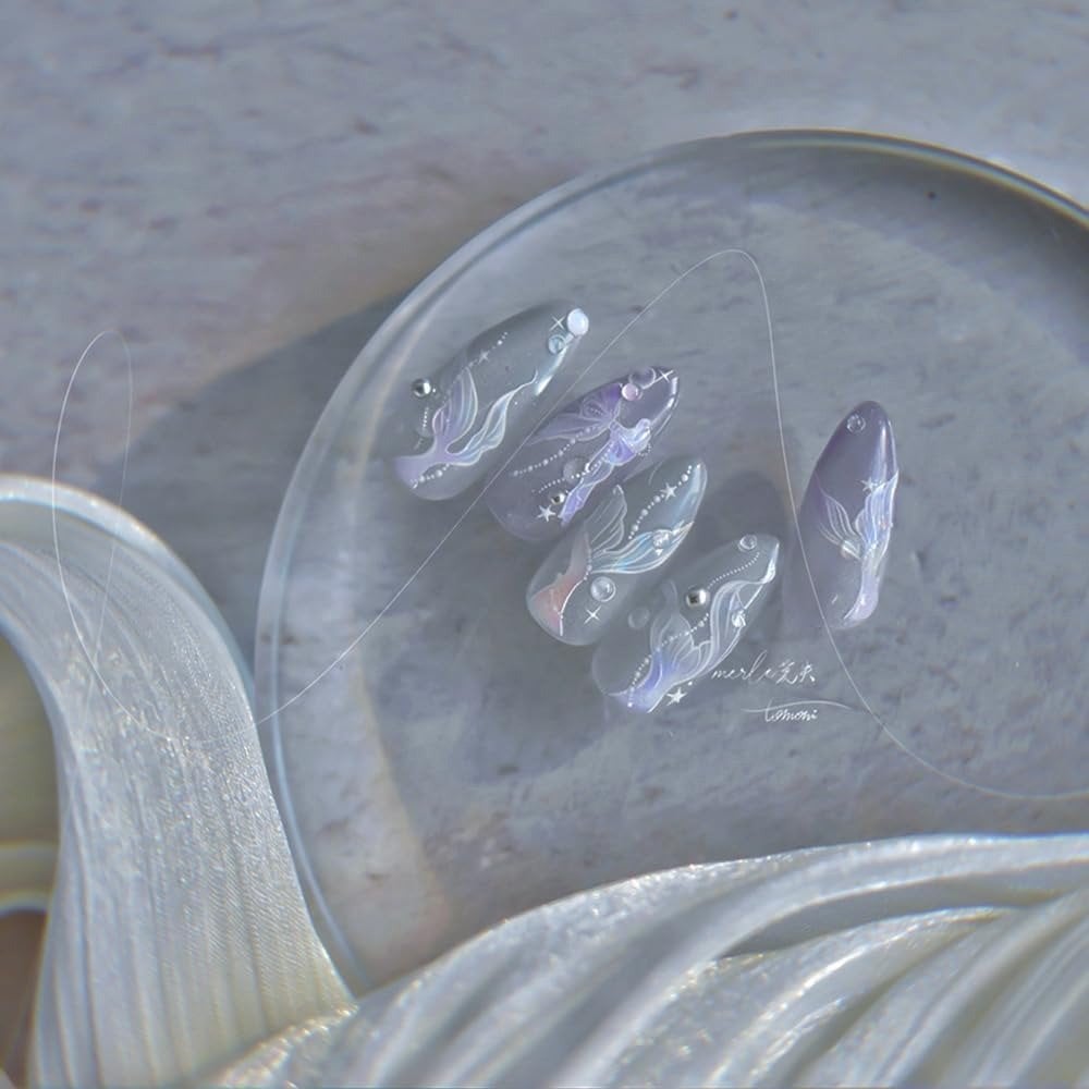 5D Mermaid Pearl Effect Sticker