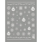 5D Christmas Nail Art Stickers - M-1469