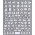 5D Christmas Nail Art Stickers - M-1409