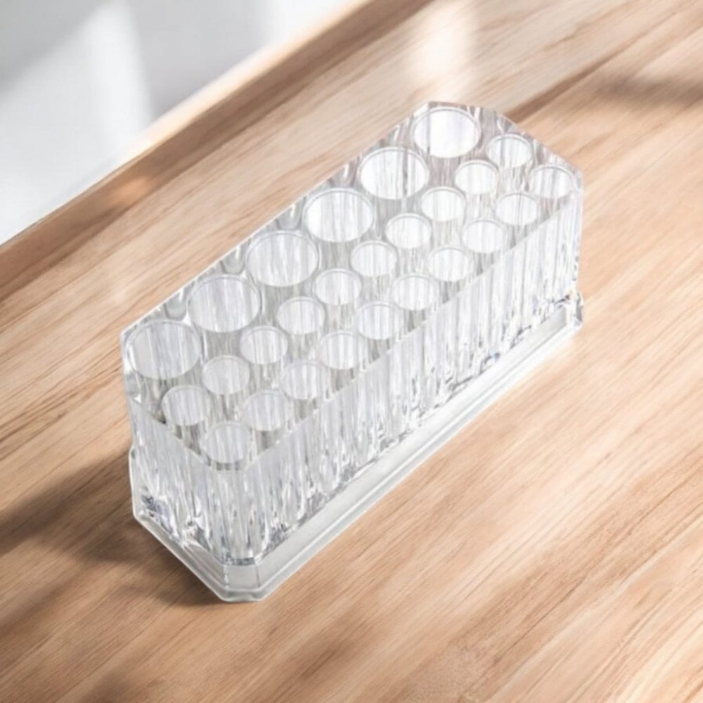 Acrylic Brush Holder - 26 Holes