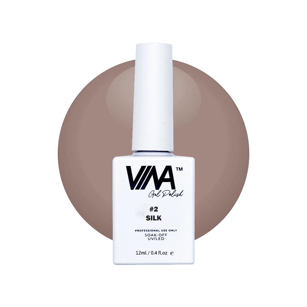 VINA Sheer Gel Polish 12ml - #2 Silk
