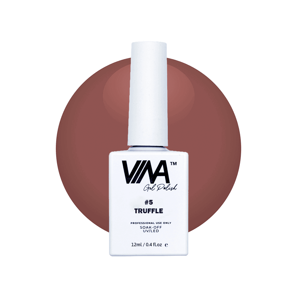 VINA Sheer Gel Polish 12ml - #5 Truffle