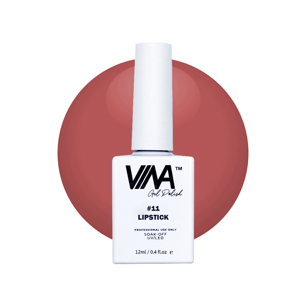 VINA Sheer Gel Polish 12ml - #11 Lipstick