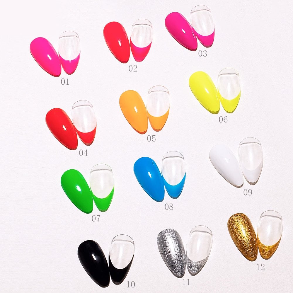 VINA Nail Art Gel Liner 12 Colors Collection - A Limited Edition