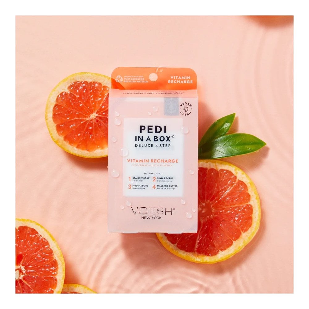 VOESH Pedi In A Box Deluxe 4 Step - Vitamin Recharge
