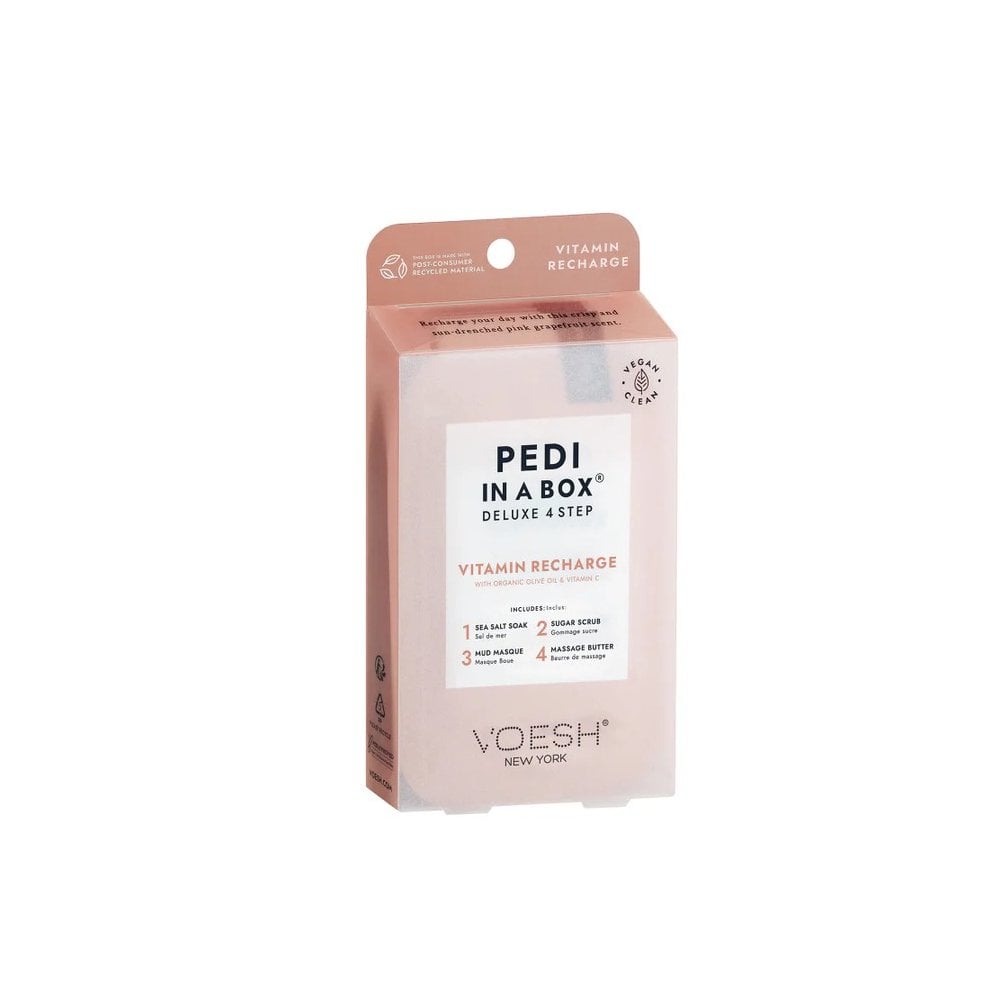 VOESH Pedi In A Box Deluxe 4 Step - Vitamin Recharge