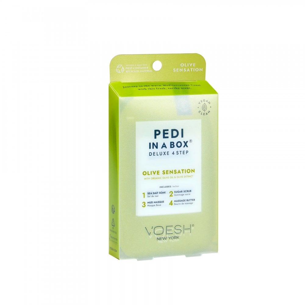 VOESH Pedi In A Box Deluxe 4 Step - Olive Sensation