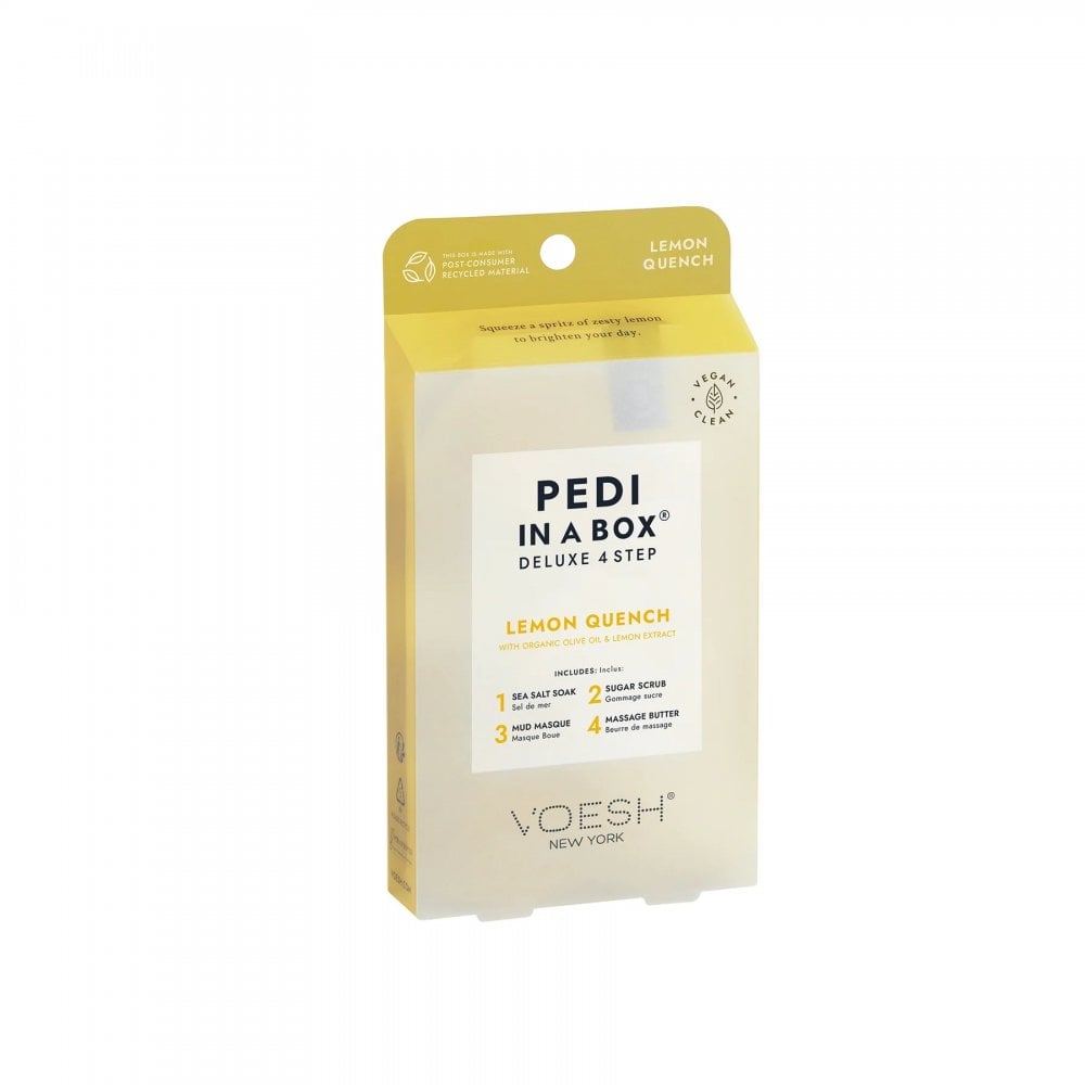 VOESH Pedi In A Box Deluxe 4 Step - Lemon Quench