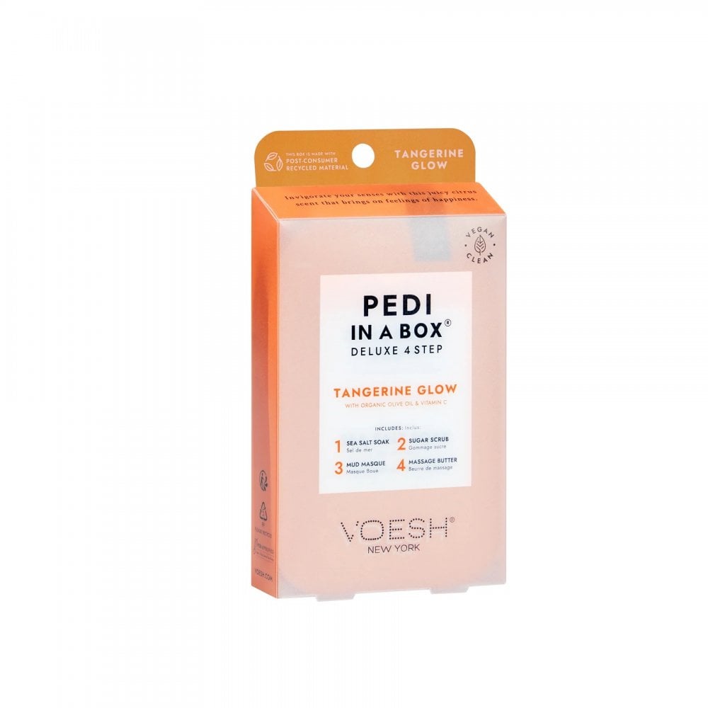 VOESH Pedi In A Box Deluxe 4 Step - Tangerine Glow