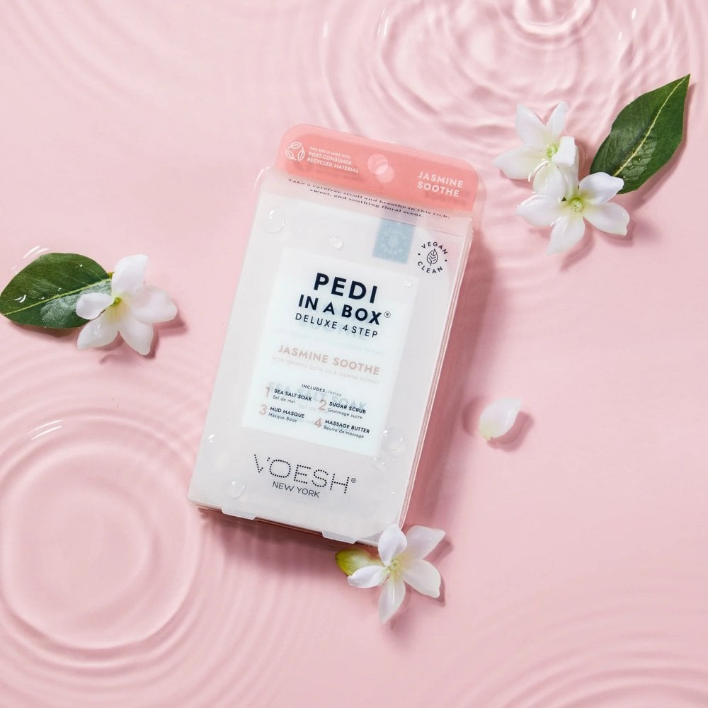 VOESH Pedi In A Box Deluxe 4 Step - Jasmine Soothe