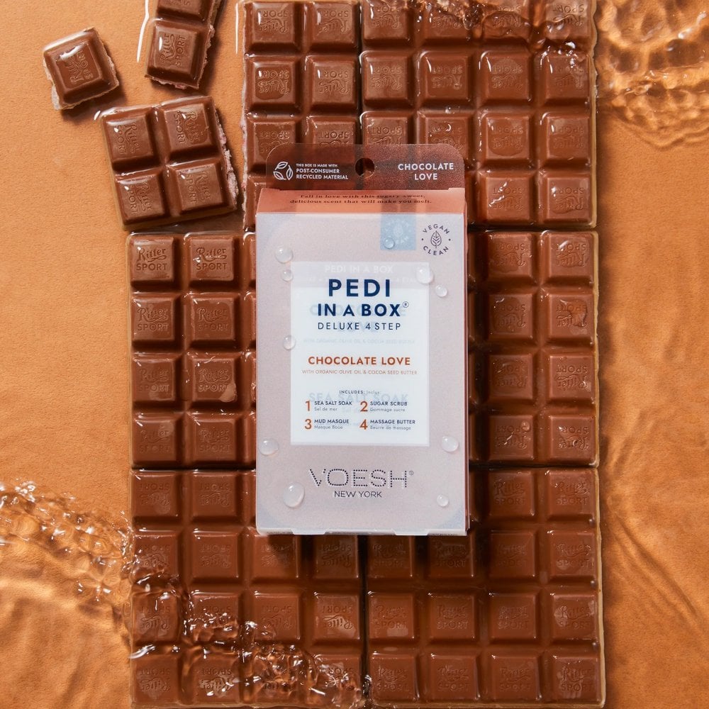VOESH Pedi In A Box Deluxe 4 Step - Chocolate Love
