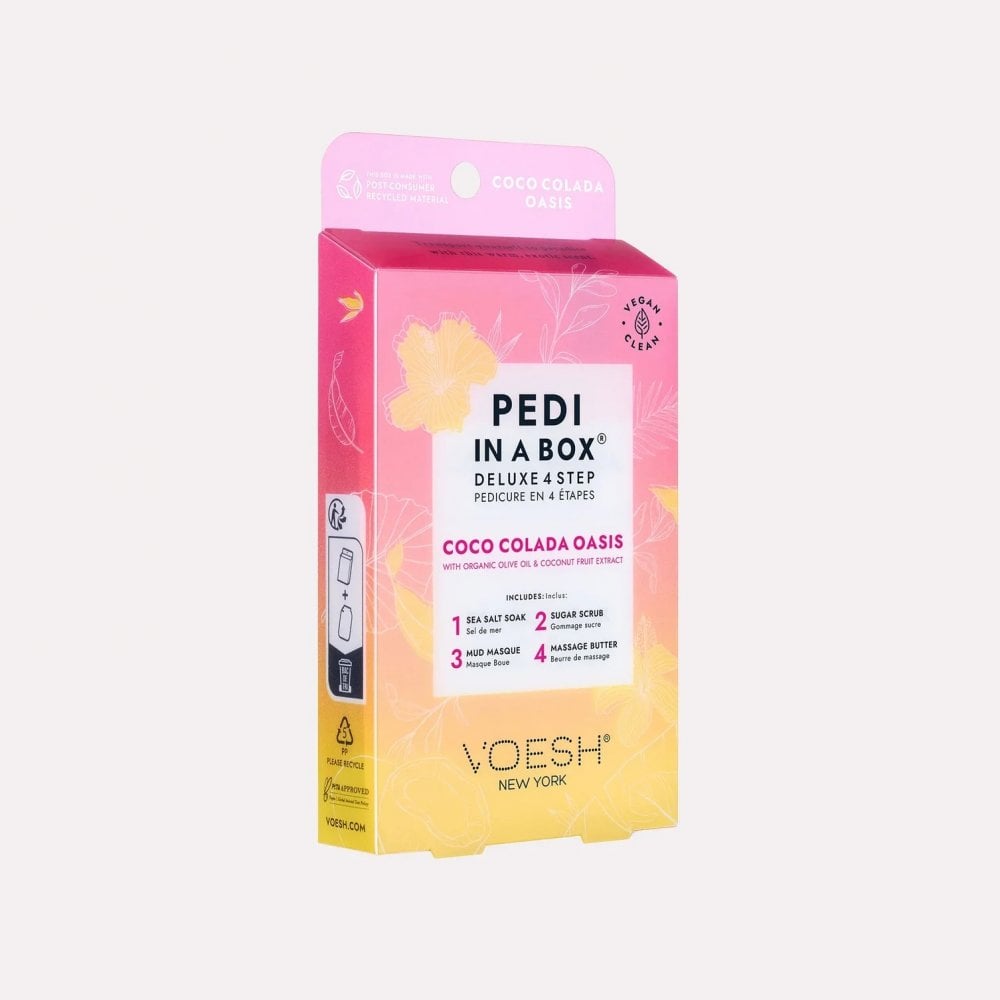 VOESH Pedi In A Box Deluxe 4 Step - Coco Colada Oasis