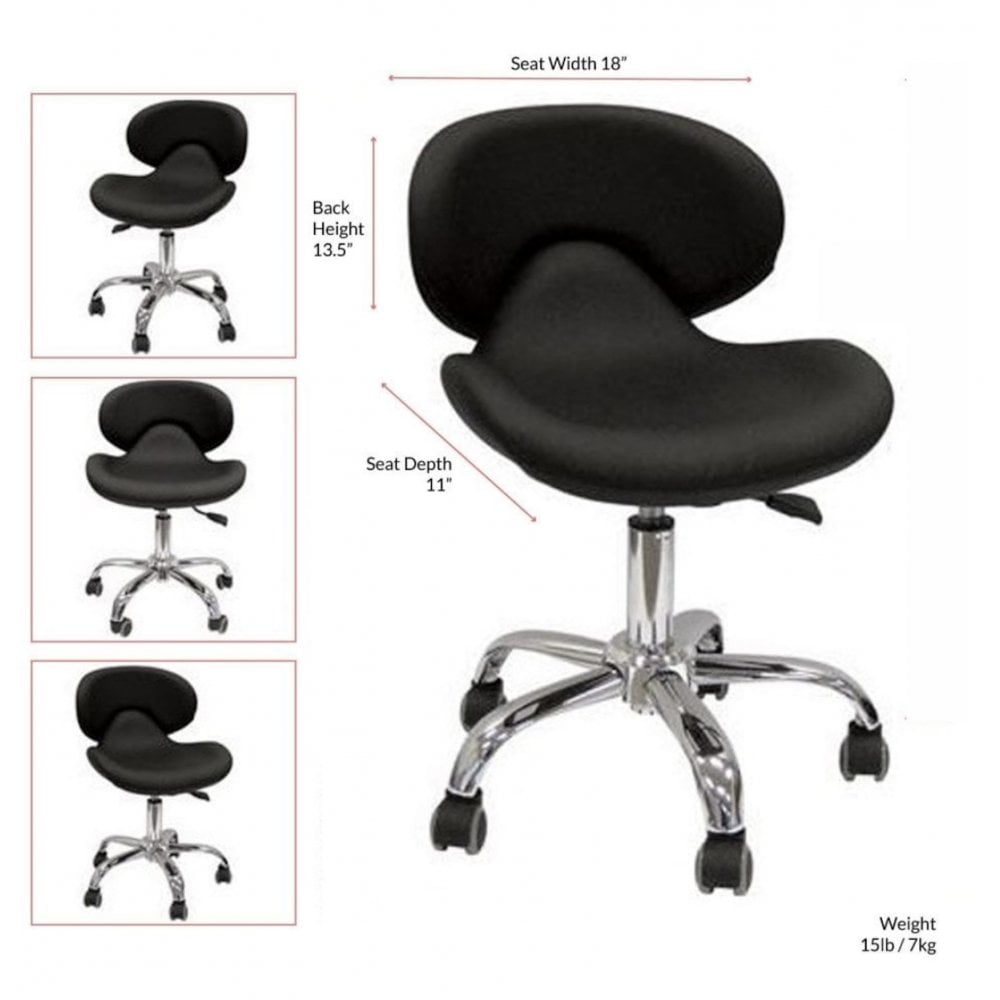 Salon Chair 1001 - Black