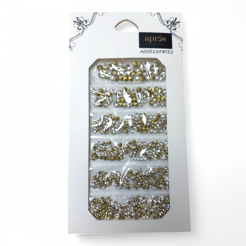 APRES Fancy Crystals Clear Pack From SS8-SS18