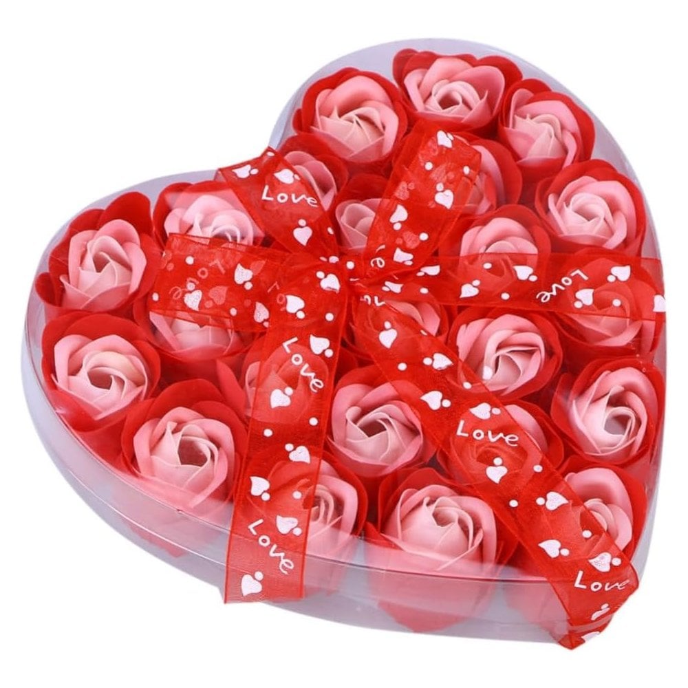 Pedi Rose Heart Pack 24pcs
