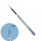 TNBL Nail Art Gel Detail/ Liner Brush Rainbow Handle