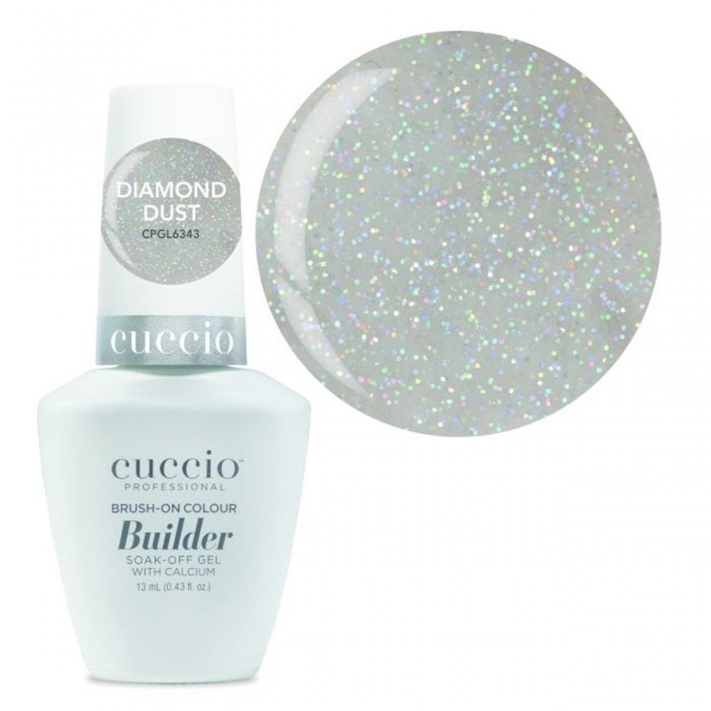 CUCCIO Brush on Builder Gel 13ml - Diamond Dust
