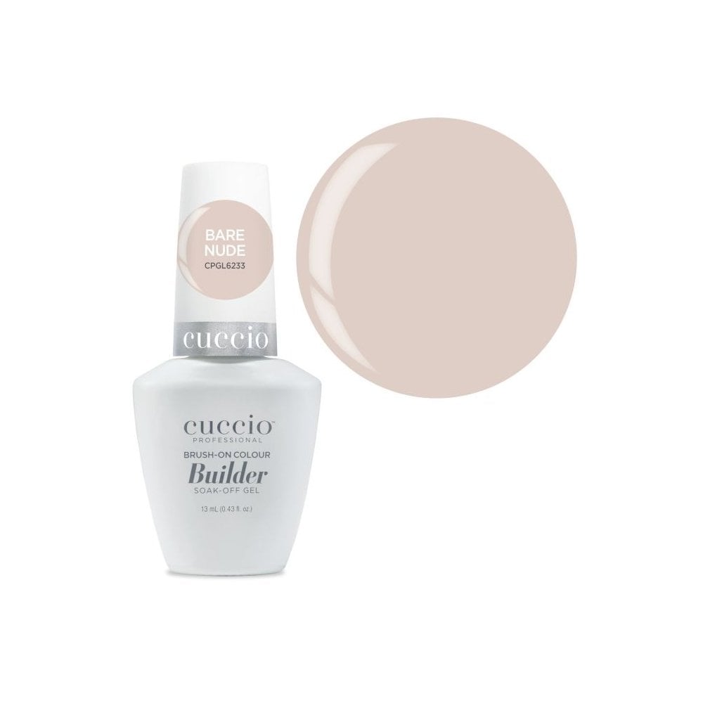 CUCCIO Brush on Builder Gel 13ml - Bare Nude