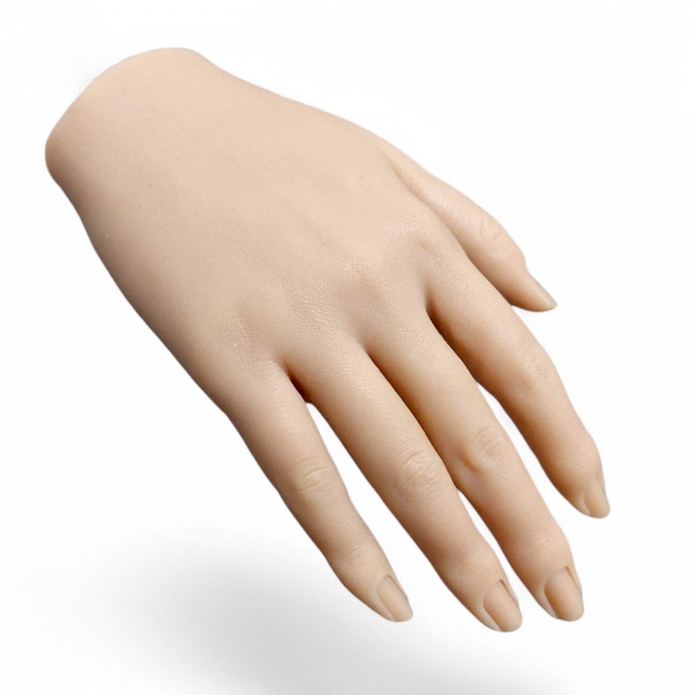 Realistic Silicone Practice Hand (Flexible fingers)