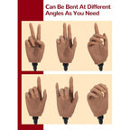 Realistic Silicone Practice Hand (Flexible fingers)