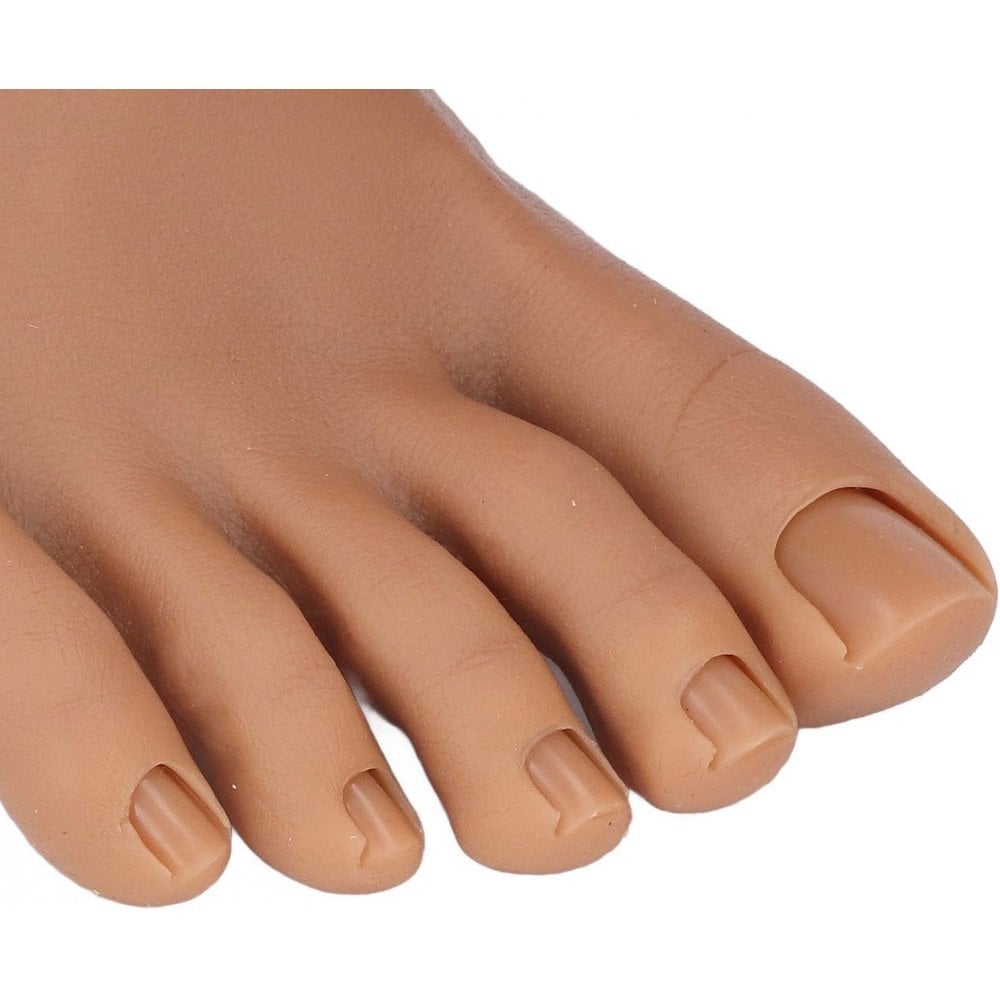 Moveable Realistic Silicone Practice Foot