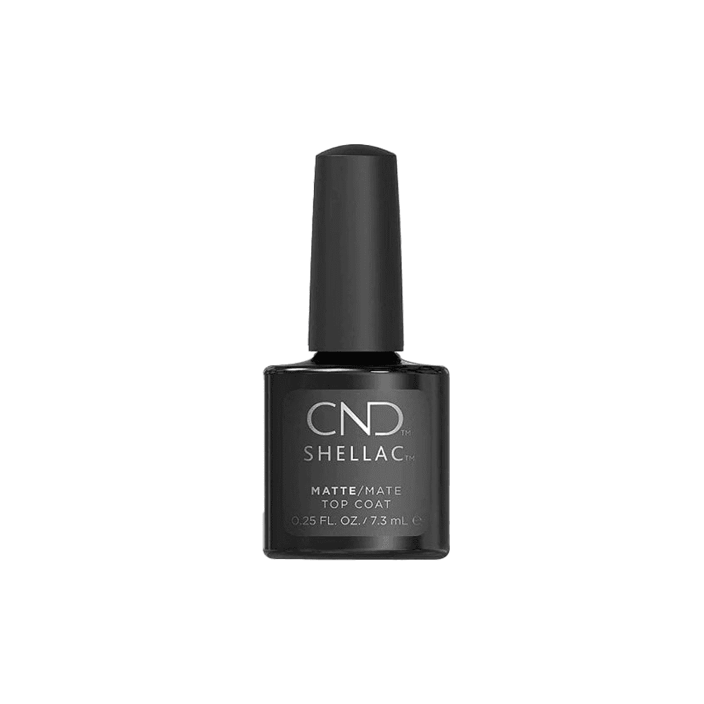 CND Shellac Gel Polish 7.3ml - Matte Top Coat Gold