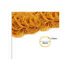 Natural Rubber Band 20pcs - 38mm