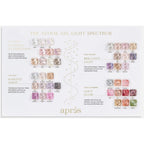 APRES Astral Gel Couleur 10ml Collection (40pcs) & FREE Astral Gel Light Spectrum Swatch Board)