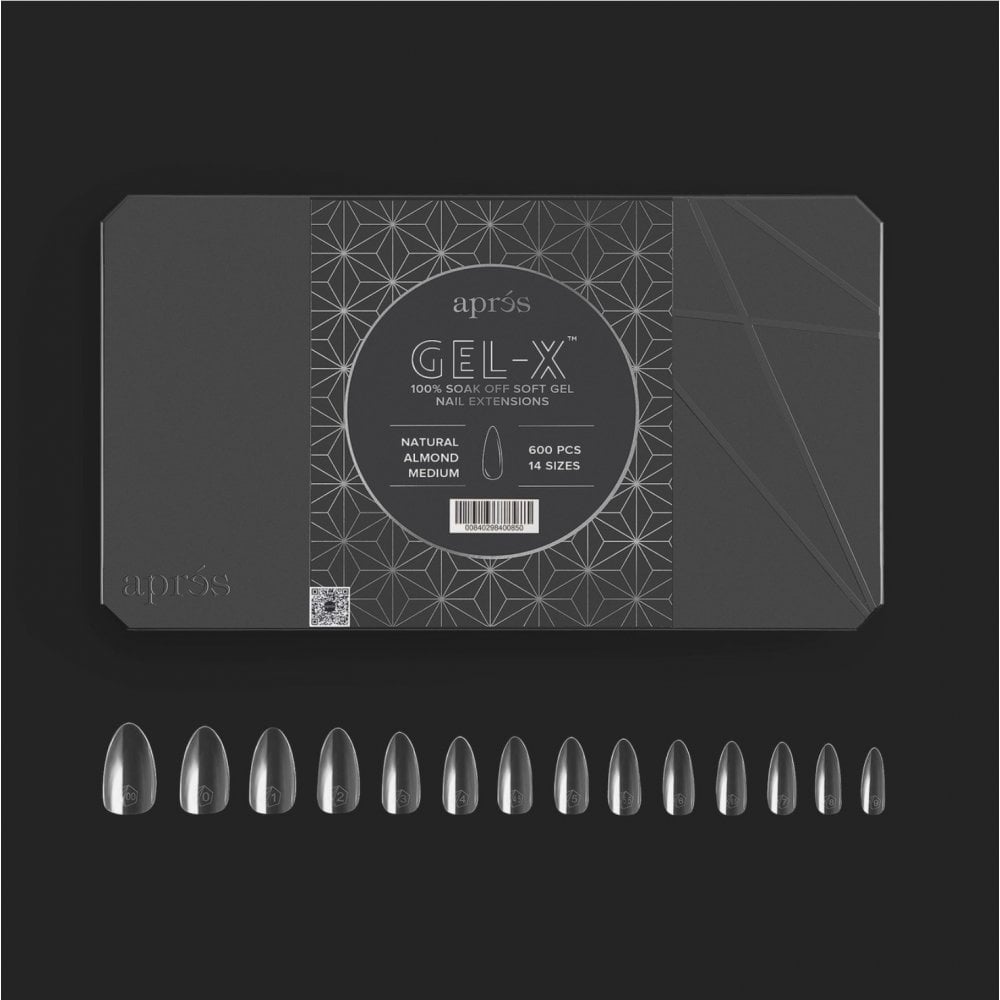 APRES Gel-X® Almond Box of Tips - Pro (600pcs)