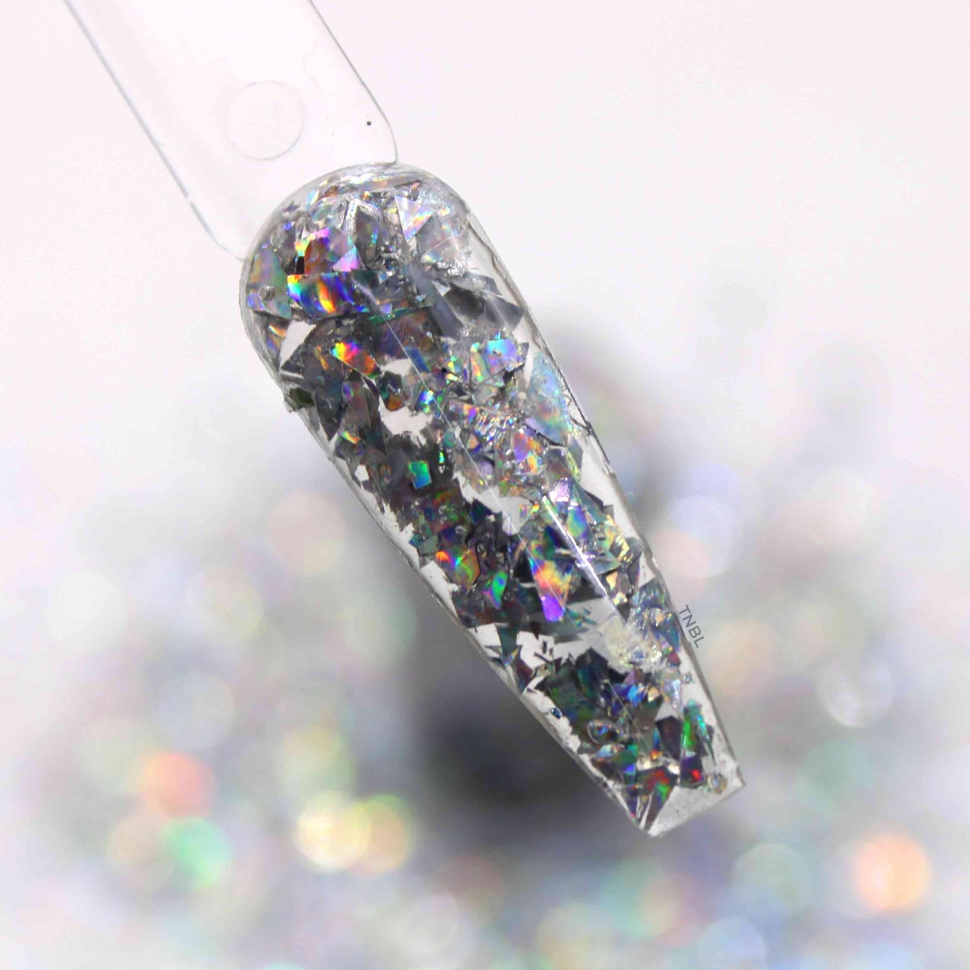 Silver Holo Flake Pot 1/2oz SH02