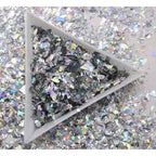 Silver Holo Flake Pot 1/2oz SH02