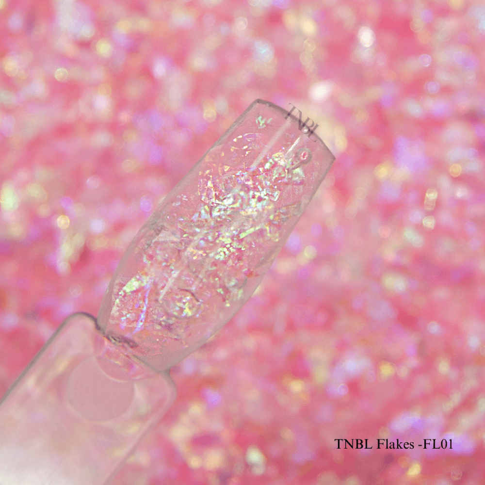 Pink Flake Pot 1/2oz - FL01