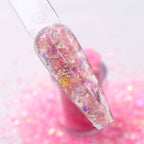 Pink Flake Pot 1/2oz - FL01