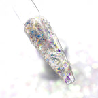Mermaid White Flake Pot 1/2oz - FL07