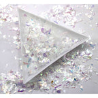 Mermaid White Flake Pot 1/2oz - FL07
