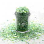 Light Green Flakes Pot 1/2oz - FL10