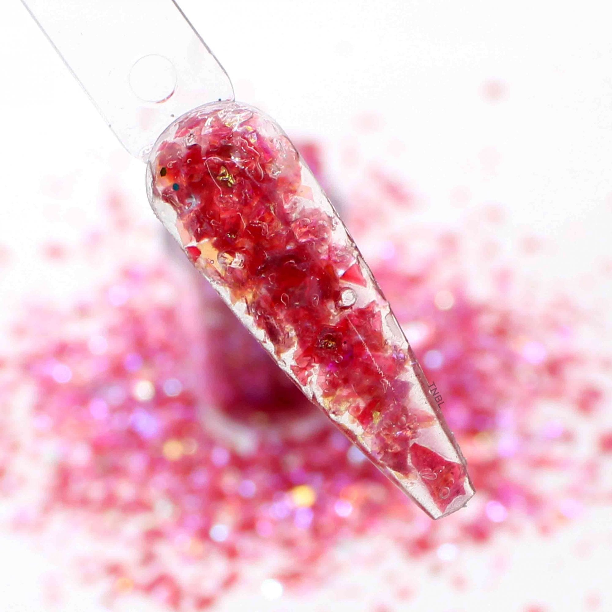 Mermaid Berry Pink Flakes Pot 1/2oz - FL12