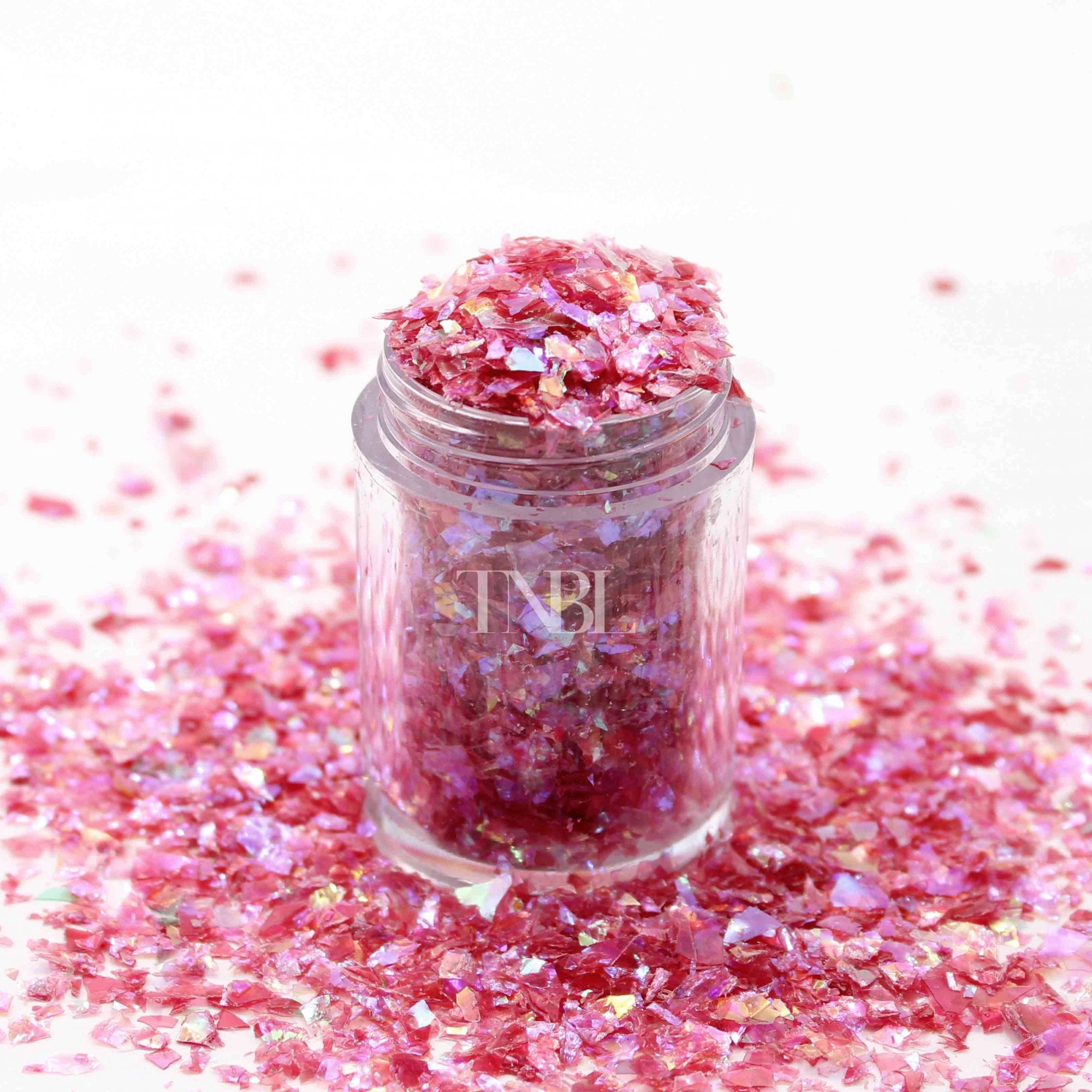 Mermaid Berry Pink Flakes Pot 1/2oz - FL12