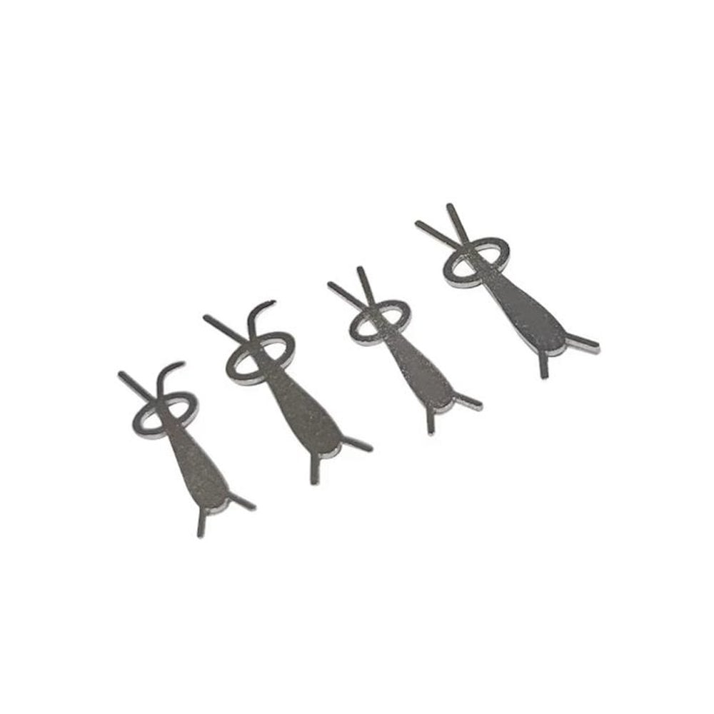 TNBL 5pcs Bunny Cateye Magnet Attachments with storage case