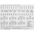 TNBL Acrylic Nail Training Mat Silicone
