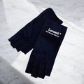 Lorossi Nail Beauty UV Protect Half Finger Gloves - Black