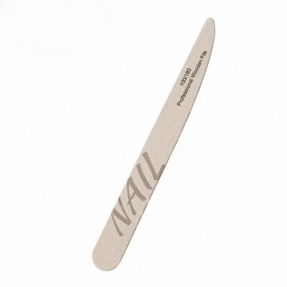 Professional Wooden Thin Nail File 100/180