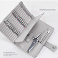 Drill Bit and Manicure Tools Storage Pouch - Grey