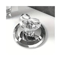 Heart-Shaped Crystal Button â€“ Long Nail Protector