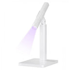 Mini Handheld LED Lamp With Magnetic Holder - White