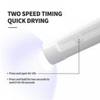 Mini Handheld LED Lamp With Magnetic Holder - White